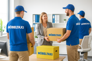 Mini Umzug in Düsseldorf mit dem Möbeltaxi