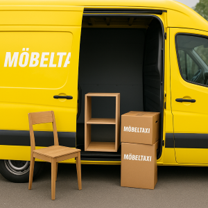 Das Möbeltaxi übernimmt Ihren Mini Umzug in Düsseldorf