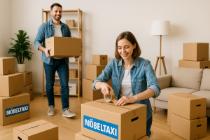 Umzug in Düsseldorf mit dem Möbeltaxi